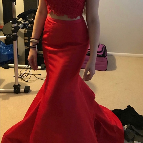 prom dress size 4 - Picture 4 of 6